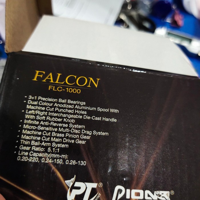 reel pioneer falcon 1000 reel ul