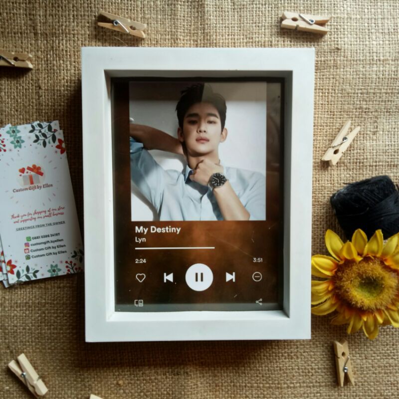 [TERMURAH] SPOTIFY PLAYLIST FRAME