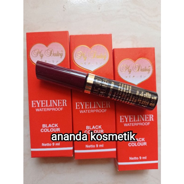 EYELINER MY DARLING BPOM WATERPROOF HITAM