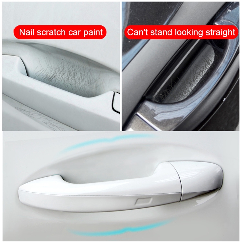 Hot Sale/8pcs film Pelindung Gagang Pintu Mobil Universal Invisible/film Pelindung Gagang Pintu Mobil/film Pelindung Mobil Universal Transparan
