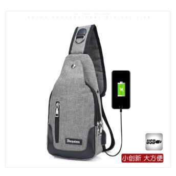 tas selempang kanvas import branded