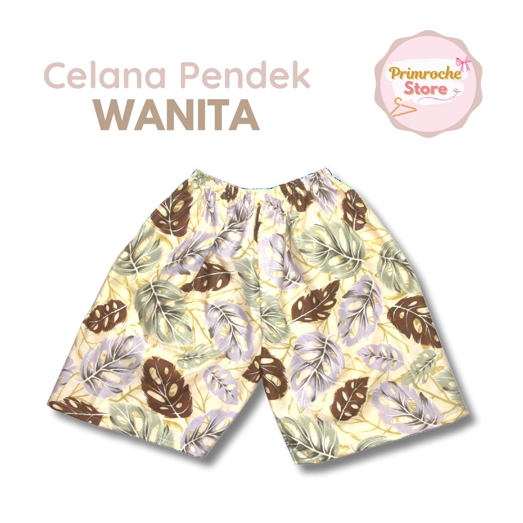 [Pilih Motif] Celana Pendek Wanita/Celana Pendek Wanita Santai/Kolor Wanita/Celana Kolor Wanita/Cela