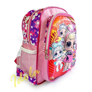 Tas Ransel Sekolah LOL 3D / Tas Calypso Original / Tas