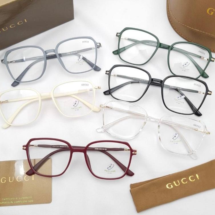 Tidak Diragukan.. Frame Kacamata Wanita Bisa Buat Minus Photocromic Kacamata Kotak Besar Kacamata Mi