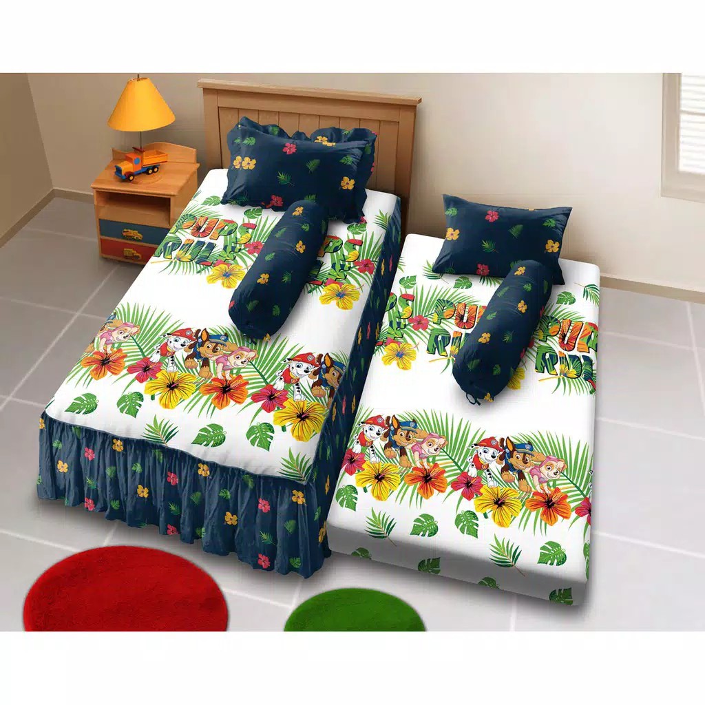 Murah Sprei Sorong Rumbai / flat (2 in 1) Kintakun Uk 120 Rulf