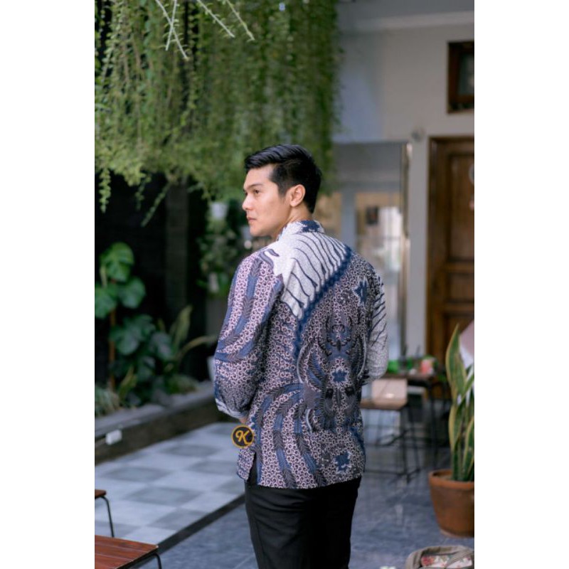 Kemeja Batik Lengan Panjang HRB026 BSWART Kemeja PEJABAT negara sipil