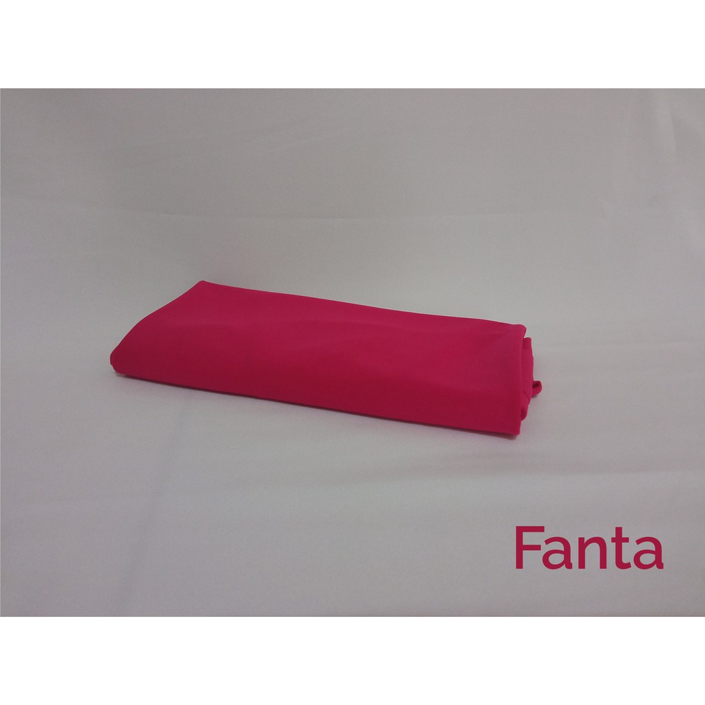Hijab Sport Kerudung Olahraga Volly Sehari-hari Bahan Jersey-Merah Fanta