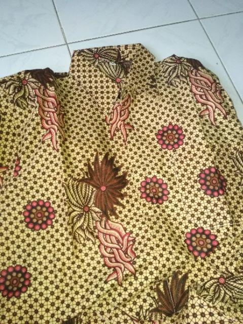 Kemeja Batik Pria Lengan Panjang Batik Official M L Xl Xxl Baha Store Mens Fashion