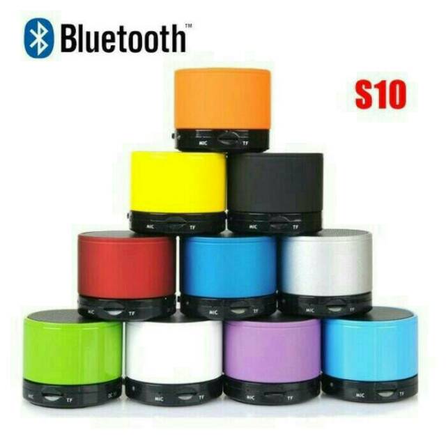 Speaker Bluetooth Mini S10 Polos / Speaker Mini Bluetooth