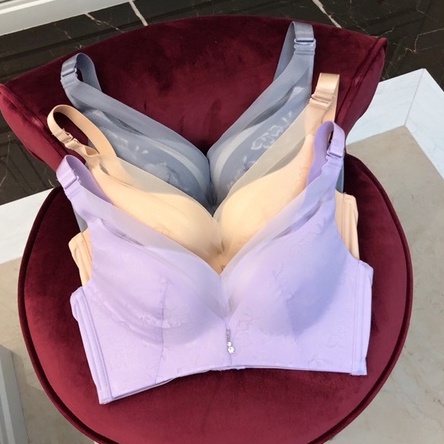 BRA SEAMLESS FULL BRA (K-T19) PAKAIAN DALAM WANITA BUSA PUSH UP TEBAL TANPA KAWAT