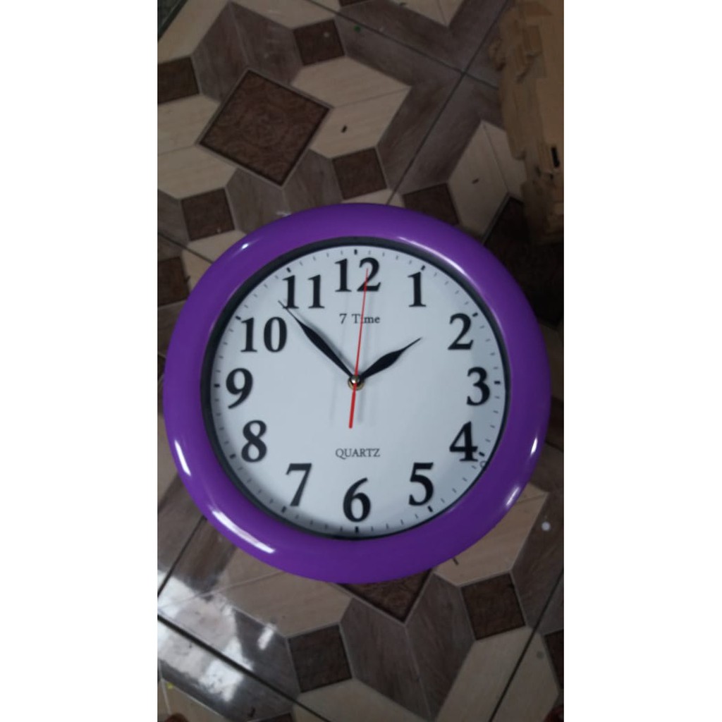 [ORIGINAL] JAM DINDING [GRATIS PAKING BUBBLE] JAM DINDING POLOS DIAMETER 30CM