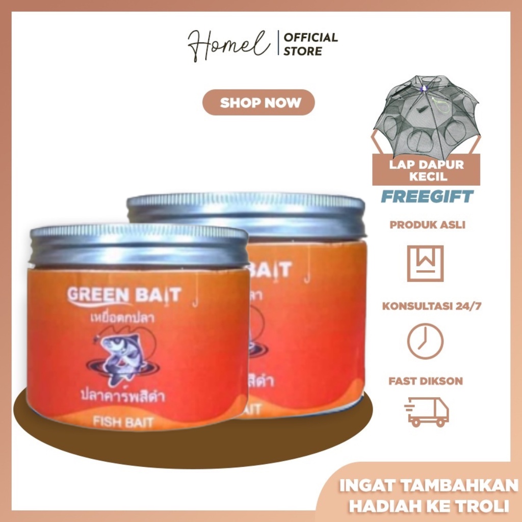 [FREE GIFT] Umpan Mancing Penarik Ikan Super - X2000 makanan yang memikat semua jenis ikan dengan ba