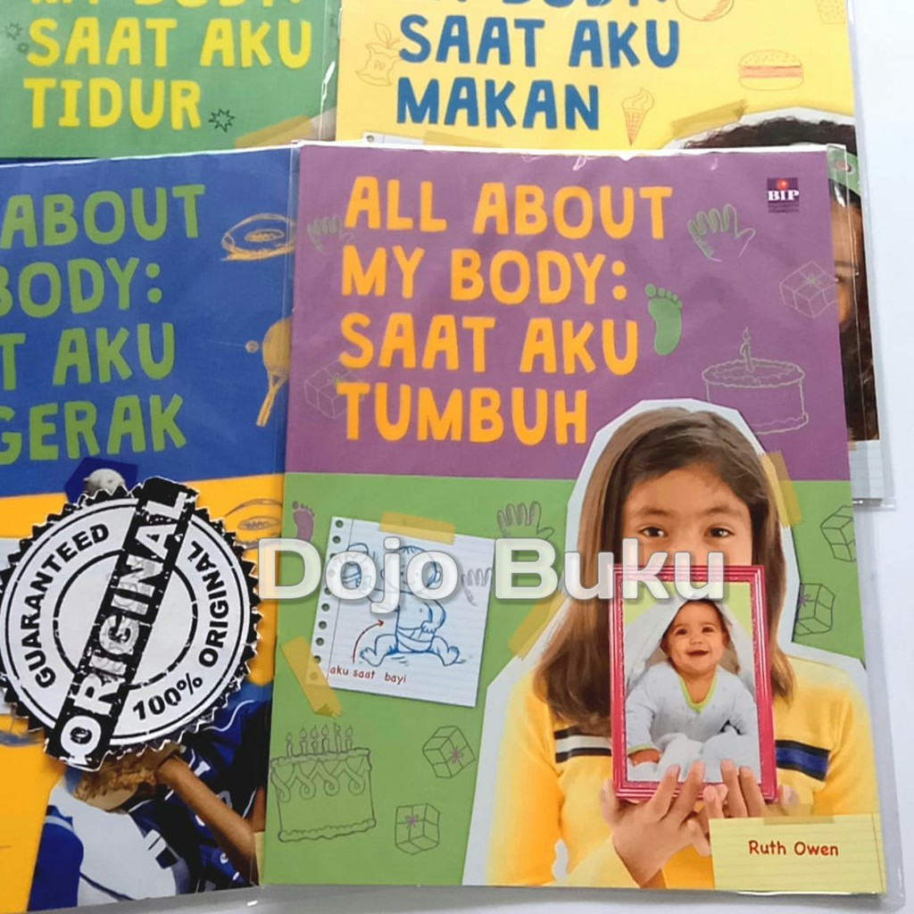 Seri All About My Body by Ruby Tuesday Book Limited