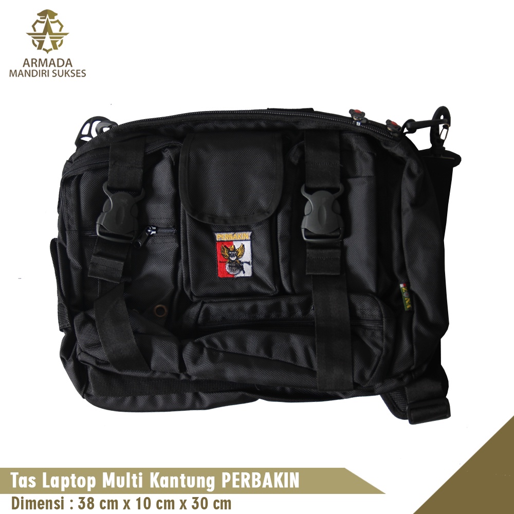 Tas Selempang Multi Logo Perbakin - Sling Bag Multi Logo Perbakin