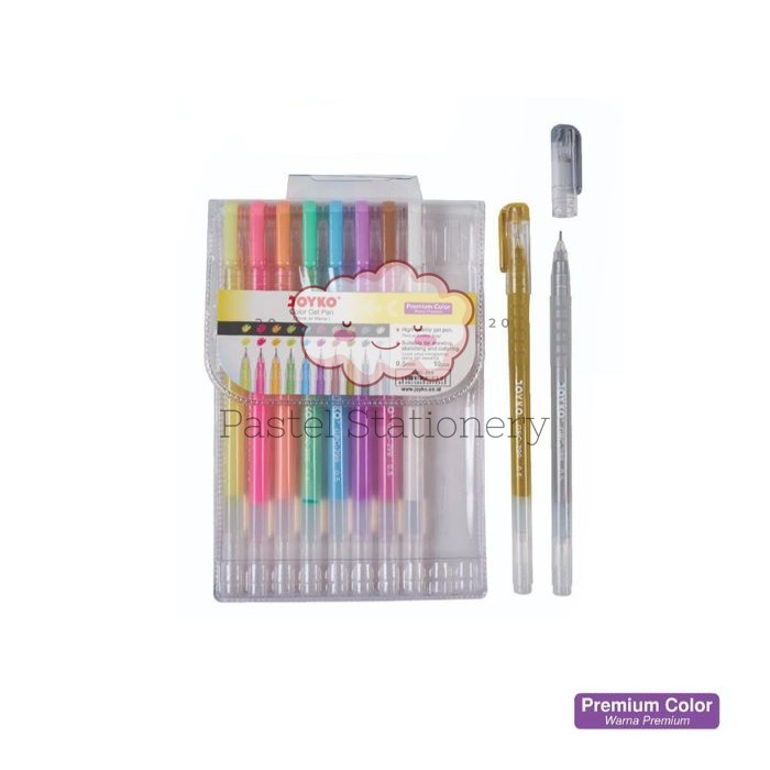 

Pulpen Joyko Gel Pen GPC-299 Premium Color Gel Pen Set