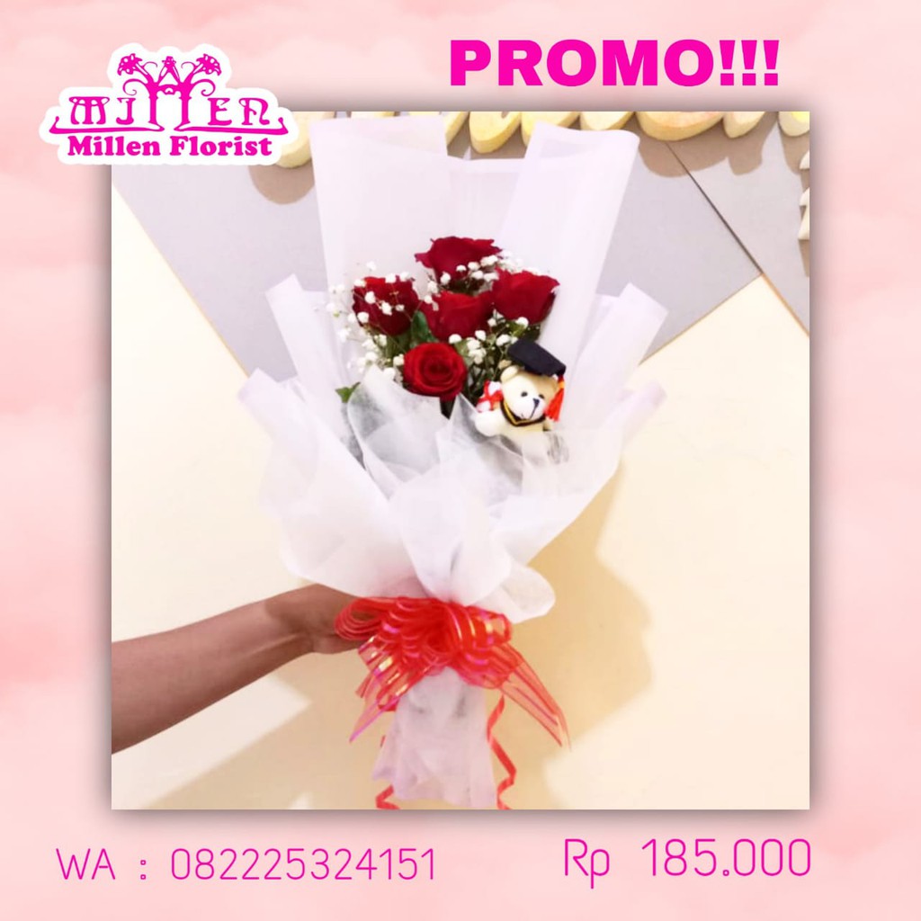 Hand Bouquet Wisuda Jakarta Tangerang