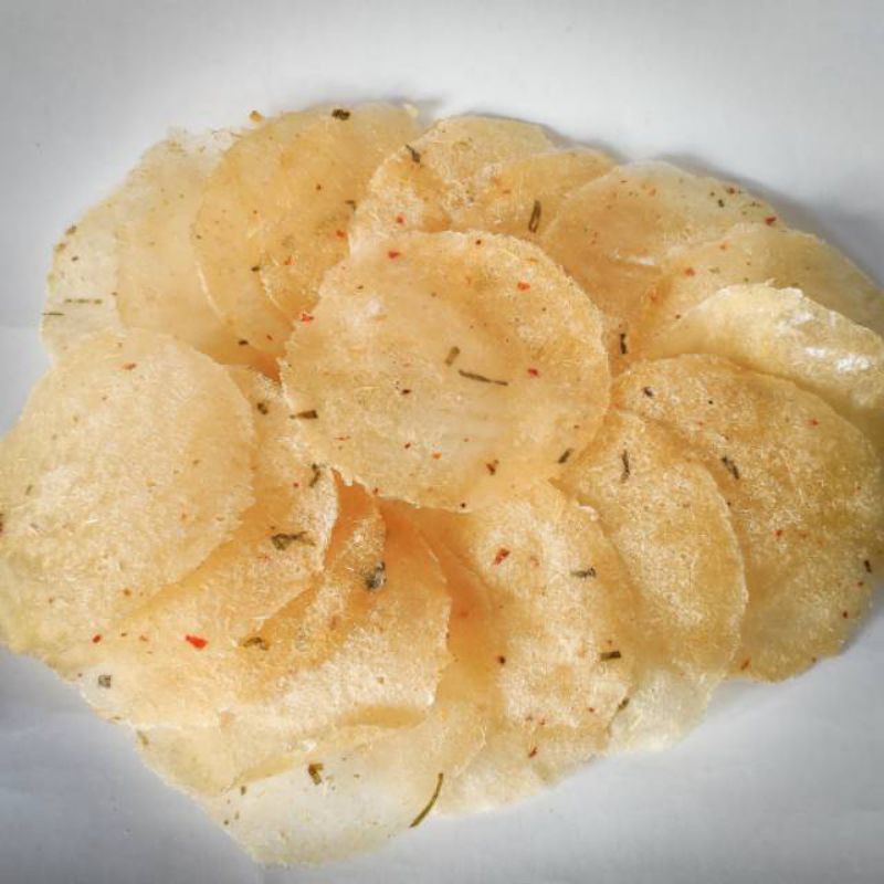 

0OPAK SINGKONG MENTAH KERUPUK SINGKONG BUMBU SAMIEK CEMILAN ENAK