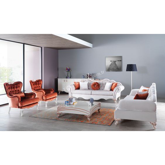 kursi sofa tamu mewah modern