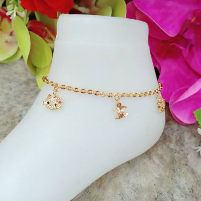 Gelang kaki kitty m01