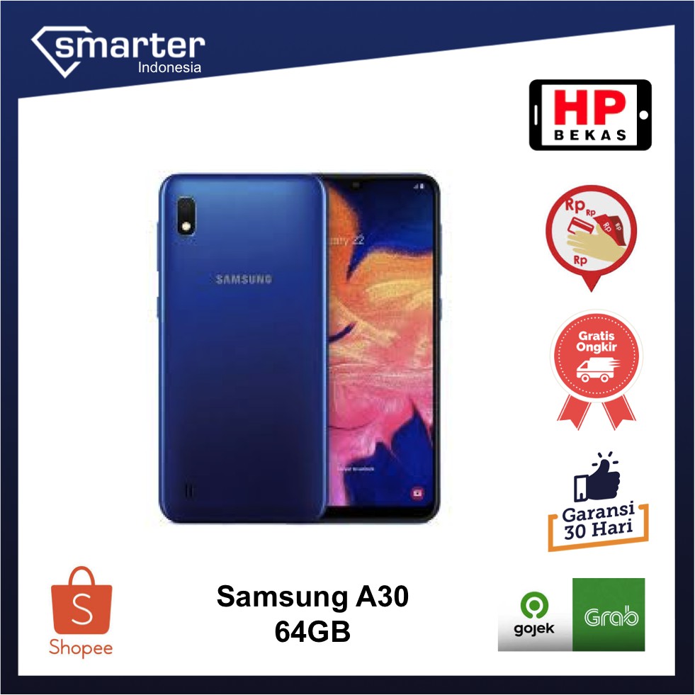 Samsung Galaxy A30 64GB Handphone Second SEIN | Shopee