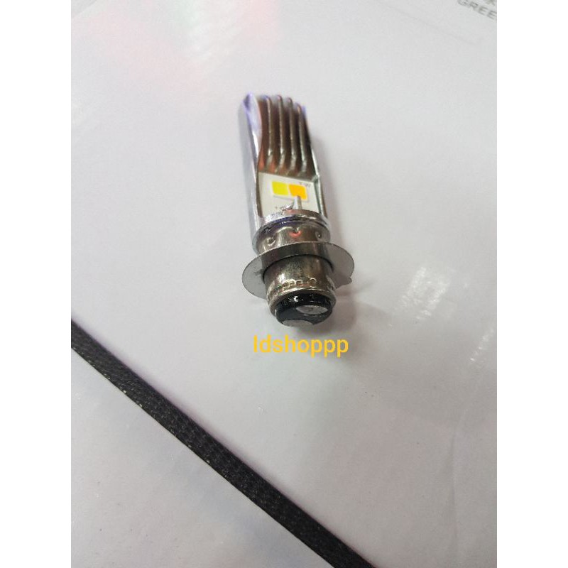 LAMPU LED H6 AC DC 2WARNA HI LOW KUNING-PUTIH