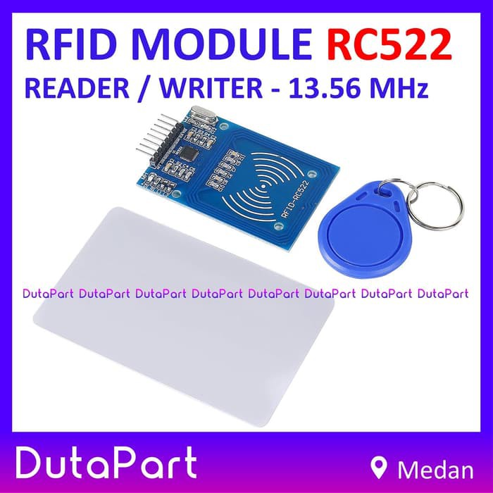 RFID RC522 Reader Writer Module Card Keychain RC-522 MFRC-522 Arduino