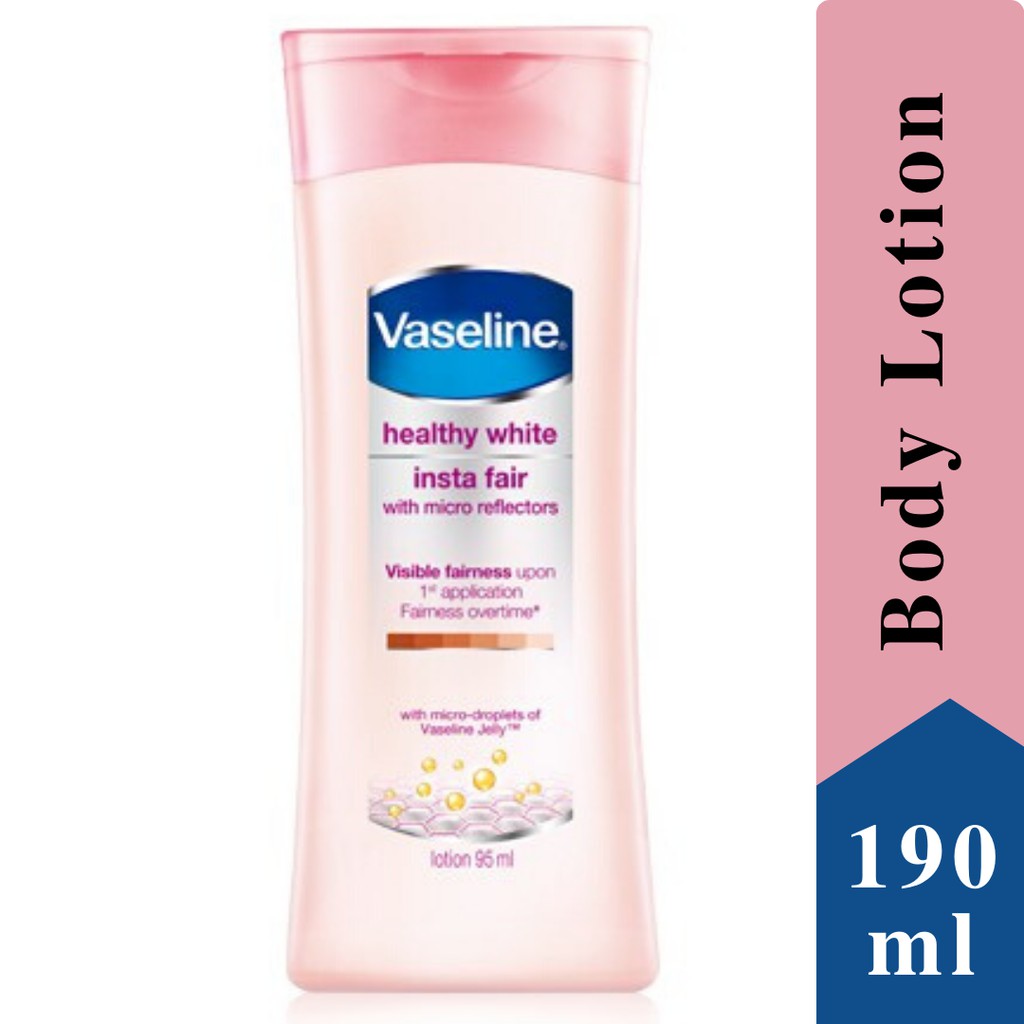 Vaseline Healthy White Insta Fair Body Lotion 190 ml