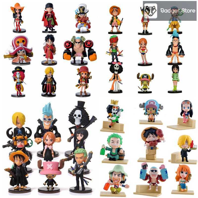 Jual Mainan Figur Tokoh Animasi Action Figure One Piece 9 pcs Shopee