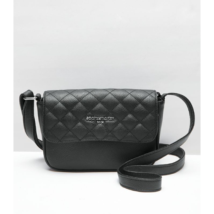 TAS GRACINIA BLACK TAS SELEMPANG WANITA ORI SOPHIE MARTIN PARIS PROMO MEMBER