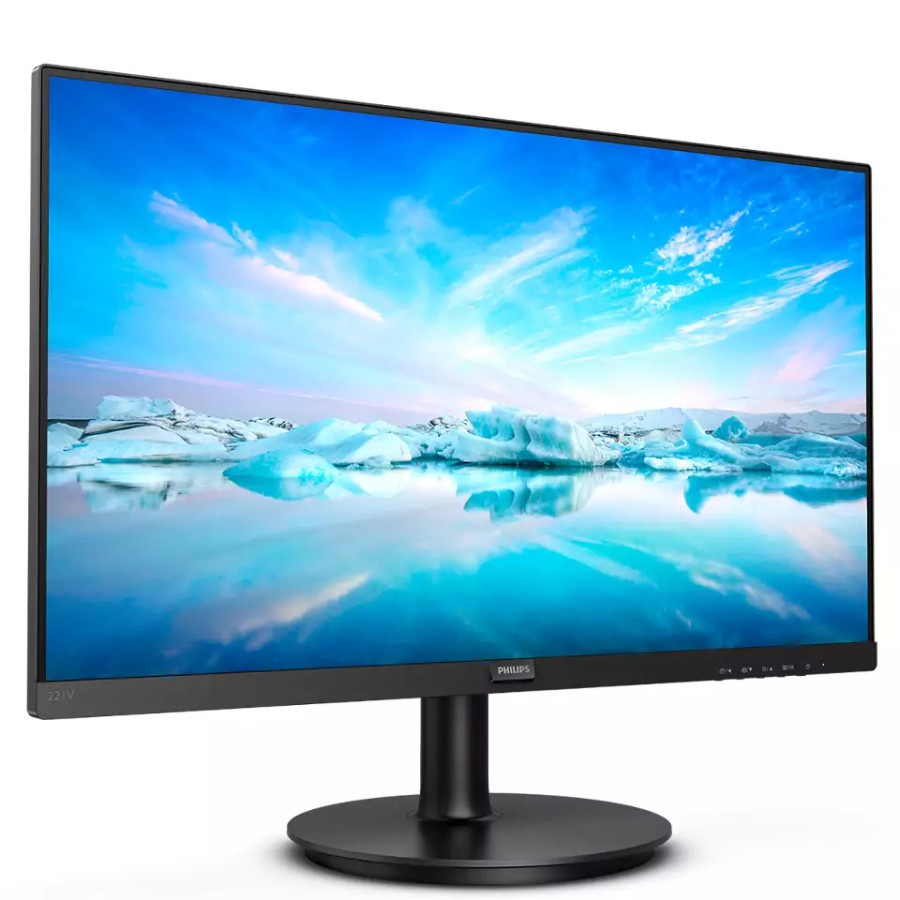 MONITOR LED PHILIPS 221V8 22&quot; VA 1080p 75Hz VGA HDMI Vesa 100x100mm / MONITOR LED PHILIPS 221V8 22 INCH