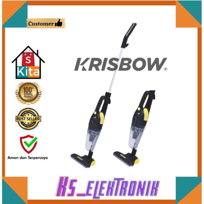 KRISBOW VACUM CLEANER STICK/VACUM HAND & UPRIGHT/ALAT PENGHISAP DEBU