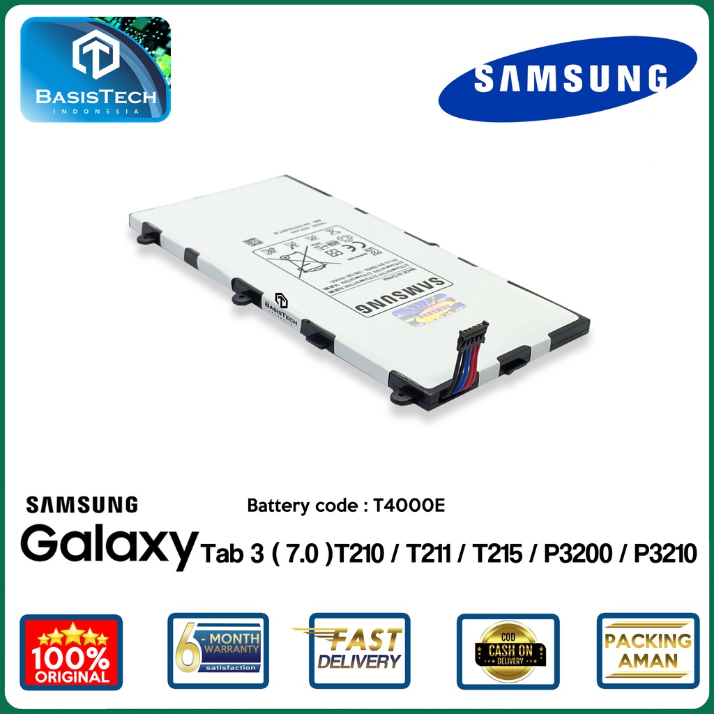 BATERAI SAMSUNG TAB 3 7.0 - T210 T211 T215 - P3200 P3210 - T4000E - ORI