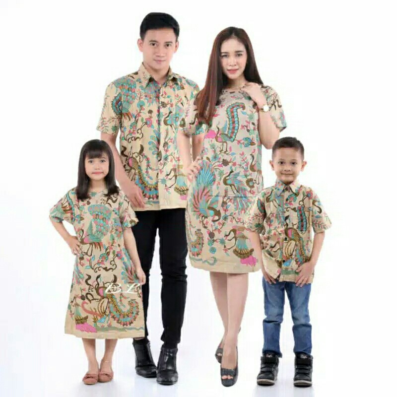 Dress Terbaru Couple Keluarga Murah Bisa Cod Batik Pekalongan