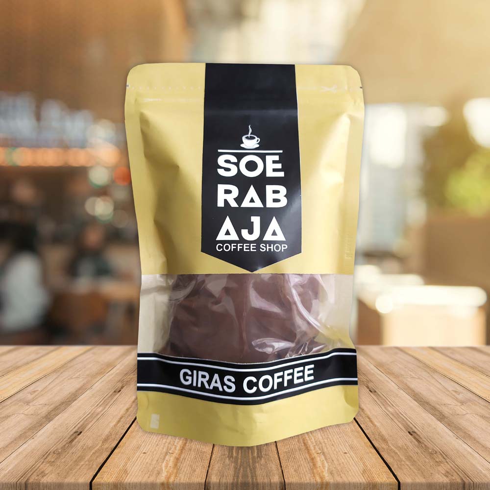 Kopi Bubuk Giras Robusta Khas Surabaya Gresik Lamongan Soerabaja 250gr