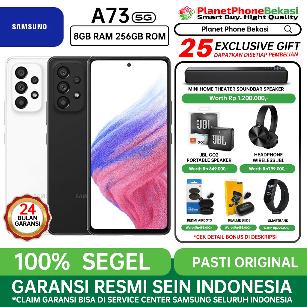 SAMSUNG GALAXY A73 5G - A53 5G - A33 5G - A23 8/256 8/128 6/128 GB 8GB RAM 8GB 6GB ROM 256GB 128GB G