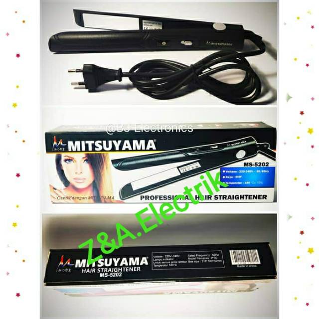 Alat Catokan Rambut Keramik MS-5202 MITSUYAMA