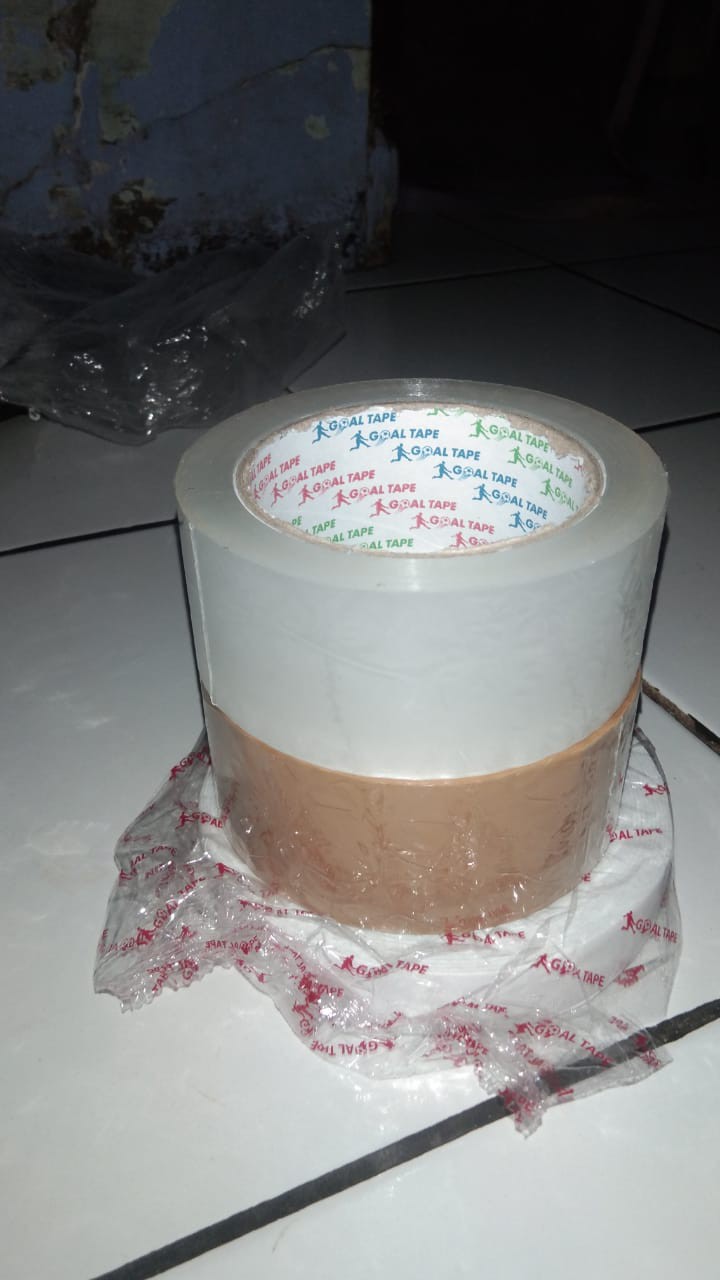 Double Foam Tape Putih 1 Inch (22mm X 6 Meter)  Busa Putih Daya Rekat Kuat