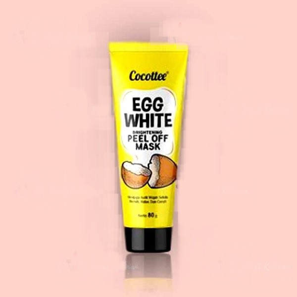 ✿ MADAME ✿ COCOTTEE EGG WHITE MASK - MASKER PUTIH TELUR