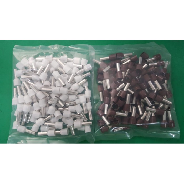 Skun Ferules 10mm /Verules 10mm / Skun Kabel Ferulles 10mm / Skun Tusuk 10mm / Ferules Isolated 10mm