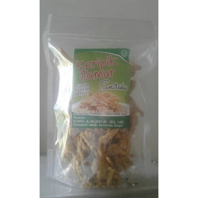

keripik jamur tiram