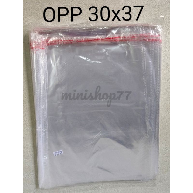 Jual Plastik Opp Lem Seal 30x37 100lembar Shopee Indonesia 9443