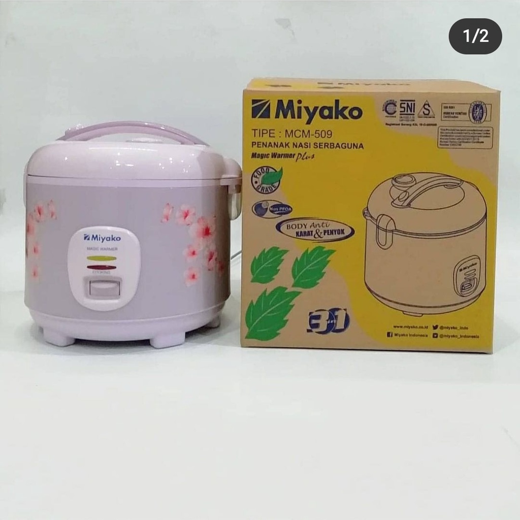 Penanak Nasi / Rice Cooker / Magic Com Miyako MCM 509 / MCM509