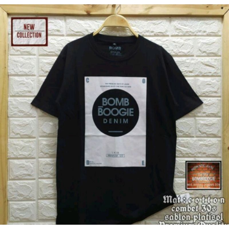 Kaos Bombogie Pria Kaos Pria Distro Original kaos Distro Bandung kaos bombogie