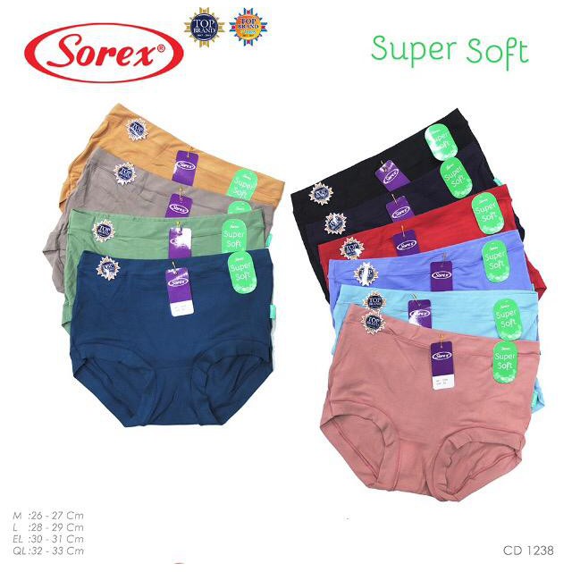 Celana Dalam Wanita Super Soft Sorex 1238