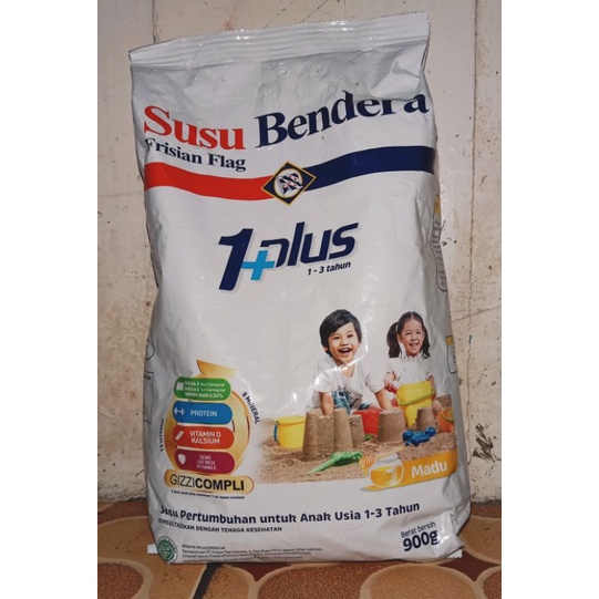 susu bendera 1 plus 900gr
