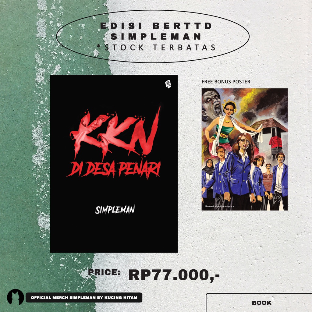 

KKN DI DESA PENARI - EDISI TTD SIMPLEMAN + BONUS
