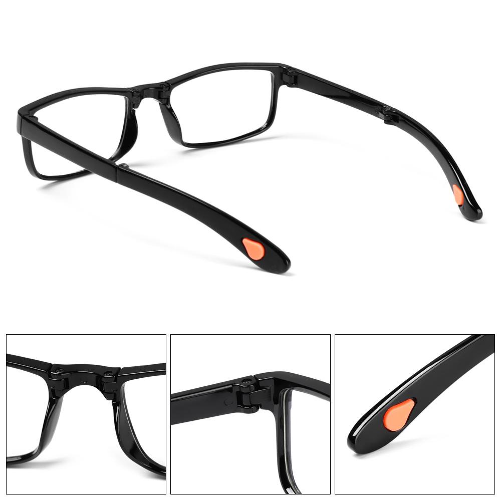 Kacamata Baca Lipat Populer High-definition Ultralight PC Frame Flat Mirror Eyewear