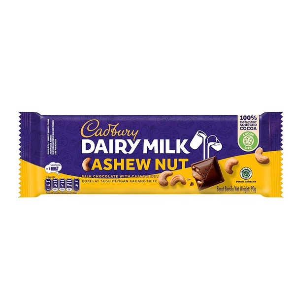 

CADBURY DAIRY MILK CASHEW NUT BKS 65 G