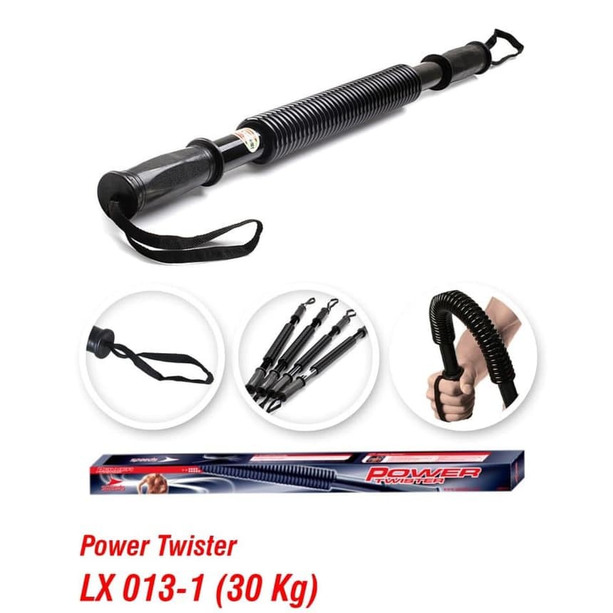 Power Twister Power Bender 30kg alat Fitness Pembentuk Otot Dada 013-8