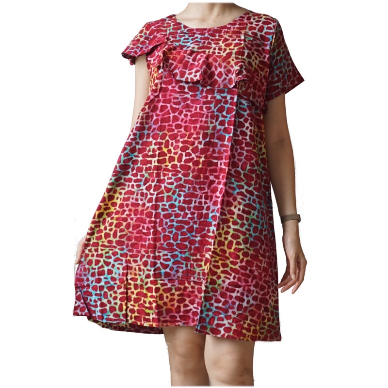 D17 Daster Batik ANITA Mini Tilted Flare
